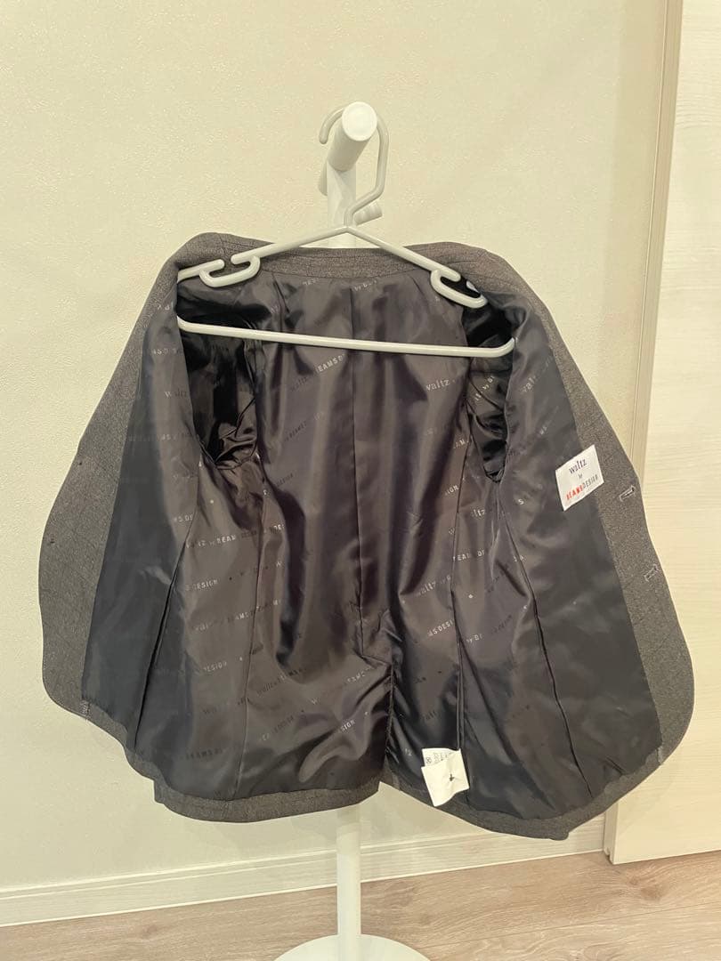 Waltz by BEAMS DESIGN スーツ チャコールグレーと靴セット
