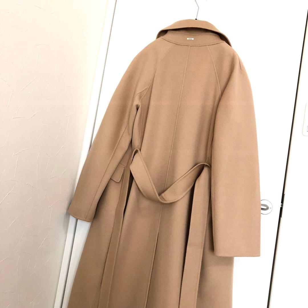 新品タグ付き‼️【マックスマーラ】42 ZENITHボタン付きコートミルクティー