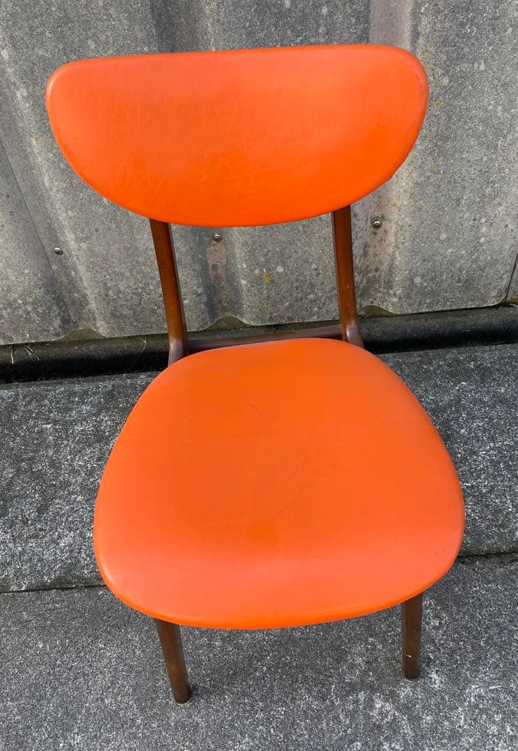 ビンテージ/昭和レトロ/ミッドセンチュリー/ダイニングチェア/チェア/椅子/①