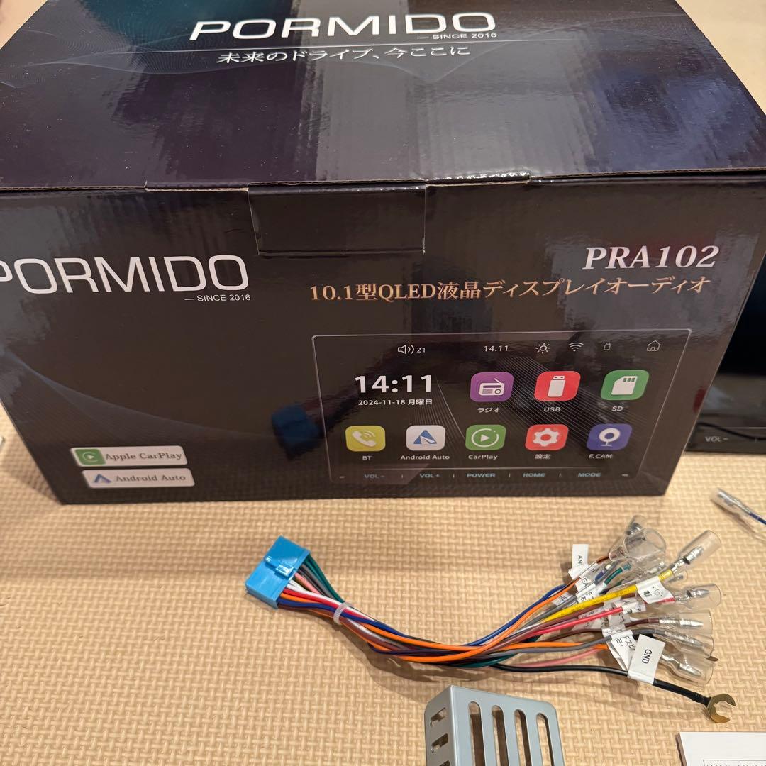PRA102 ディスプレイオーディオ10.1インチ PORMIDO