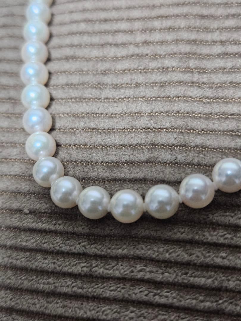 挨*可様 CITIZEN 真珠 シルバー ネックレス