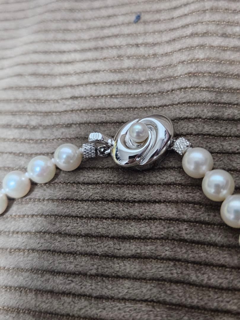 挨*可様 CITIZEN 真珠 シルバー ネックレス