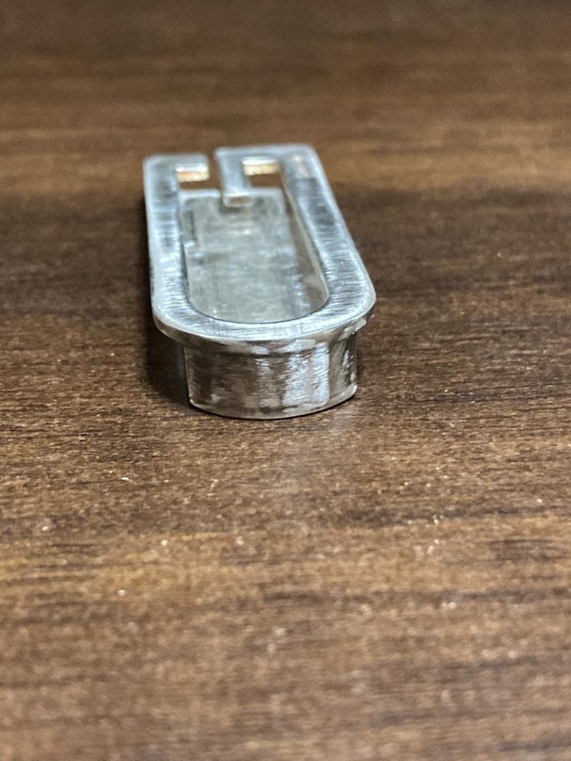 グッチ Gロゴ オープン マネークリップ シルバー 925