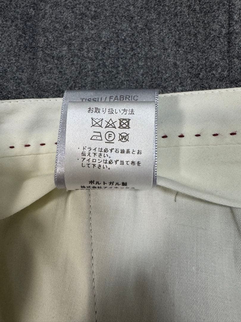 ベルナールザンス/ウールフランネルBACJ/38サイズ/BERNARDZINS