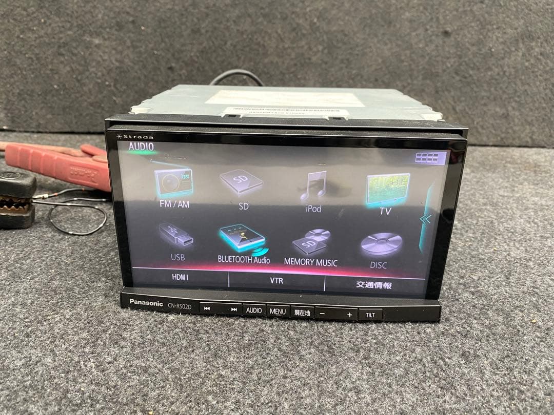 Panasonic CN-RS02D STRADA カーナビ 7インチ TV