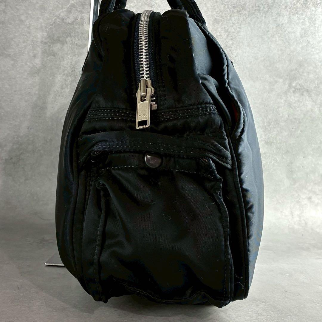 美品　廃盤品　ヘッドポーター　タンカー　ミニボストンバッグ　ナイロン　ブラック