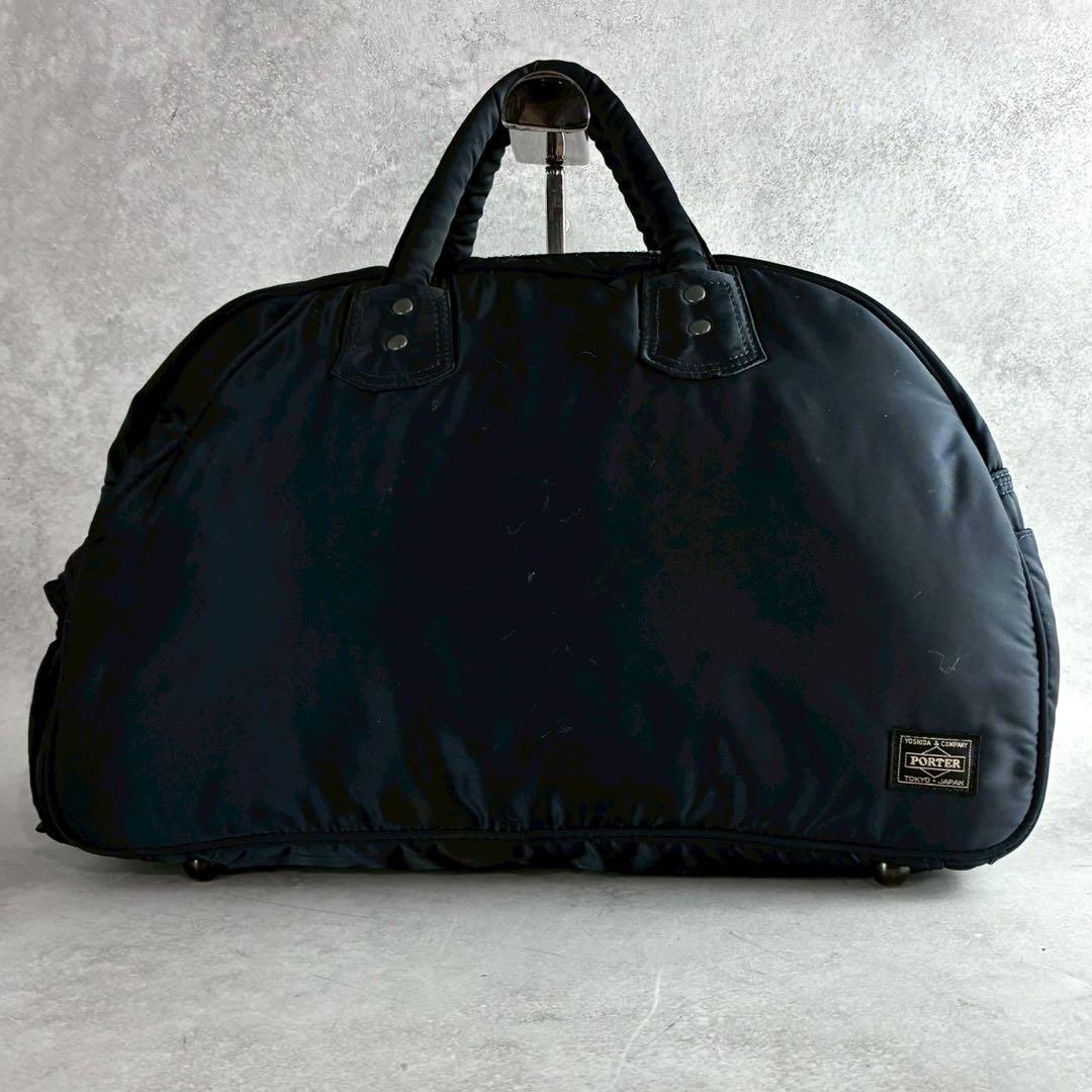 美品　廃盤品　ヘッドポーター　タンカー　ミニボストンバッグ　ナイロン　ブラック