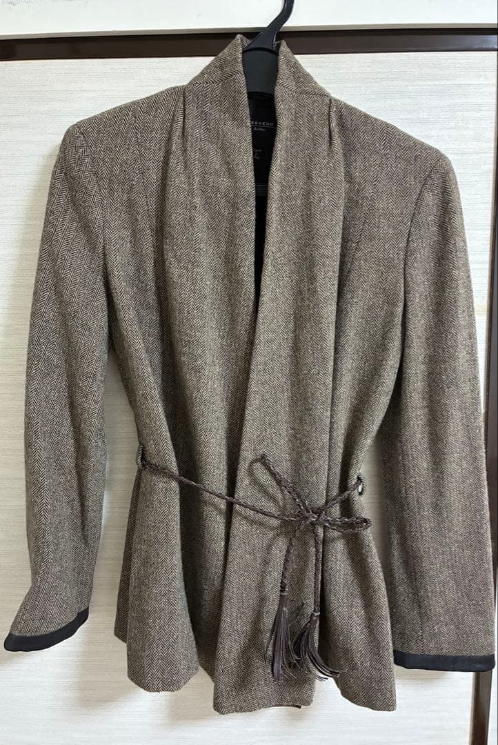 MaxMara WEEKEND ノーカラージャケット