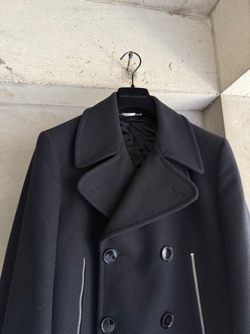 ジャケット・アウター DOLCE&GABBANA 03AW Archive Black Peacoat