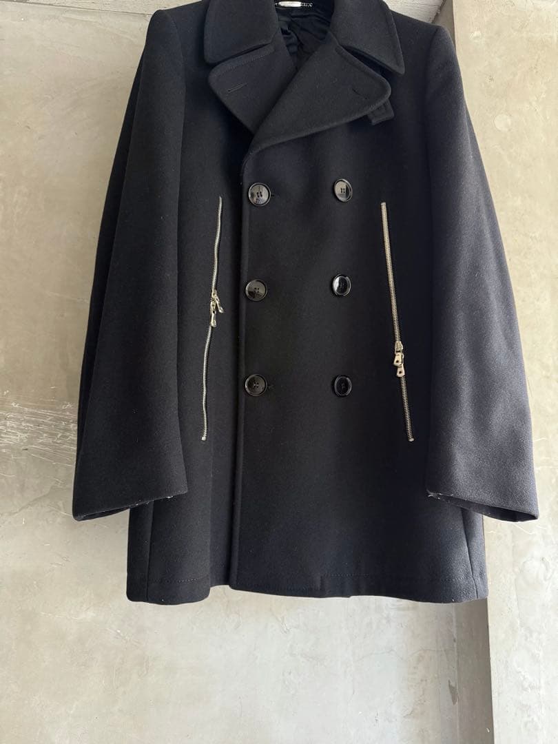 ジャケット・アウター DOLCE&GABBANA 03AW Archive Black Peacoat