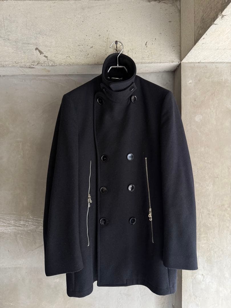 ジャケット・アウター DOLCE&GABBANA 03AW Archive Black Peacoat