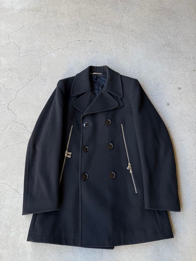 ジャケット・アウター DOLCE&GABBANA 03AW Archive Black Peacoat