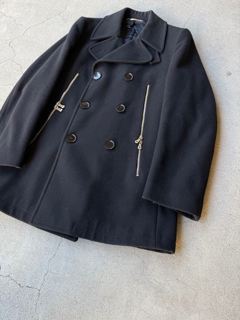 ジャケット・アウター DOLCE&GABBANA 03AW Archive Black Peacoat