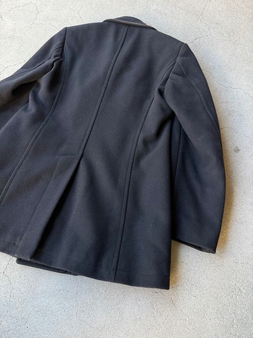 ジャケット・アウター DOLCE&GABBANA 03AW Archive Black Peacoat