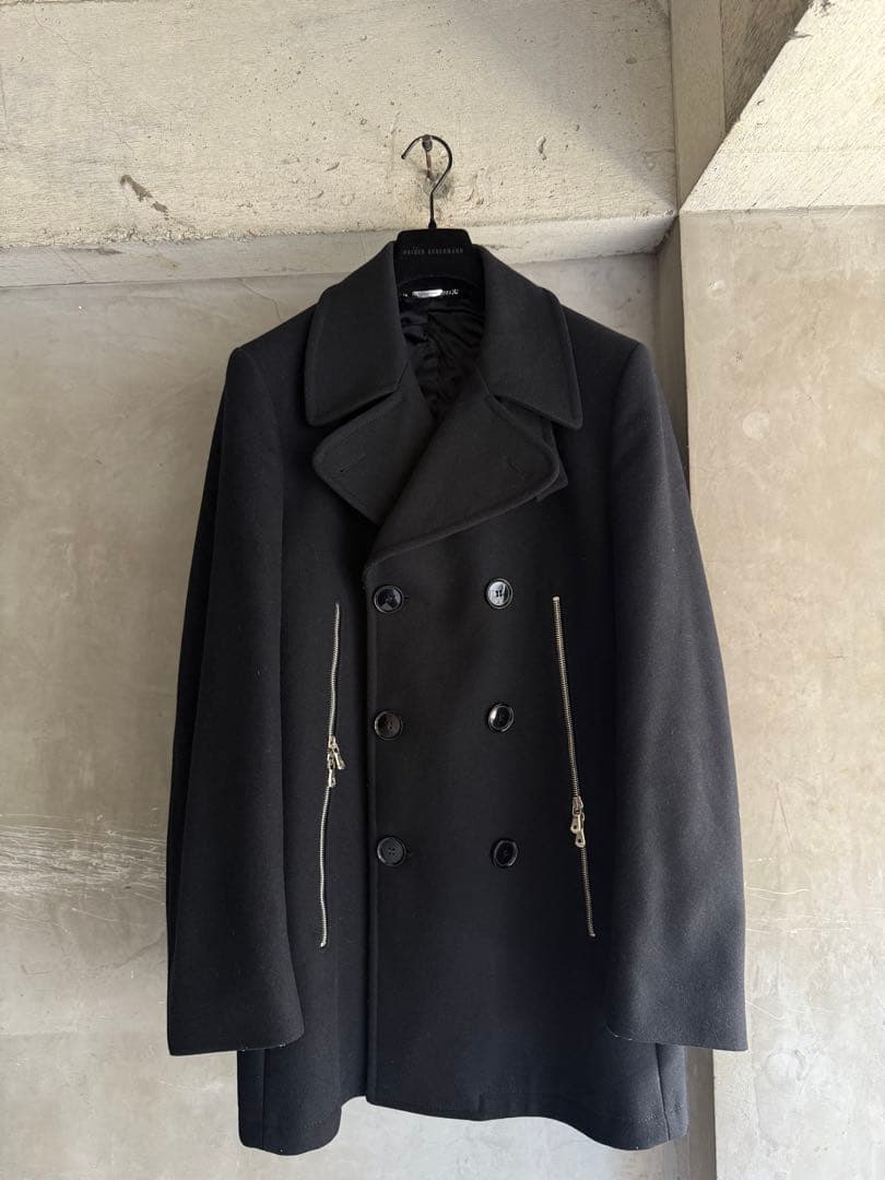 ジャケット・アウター DOLCE&GABBANA 03AW Archive Black Peacoat