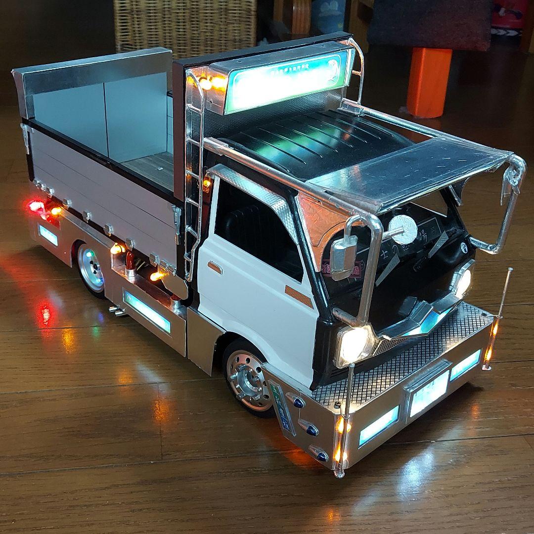 最終値下げ★デコトラ★ラジコン★wpl d12★オリジナル架装