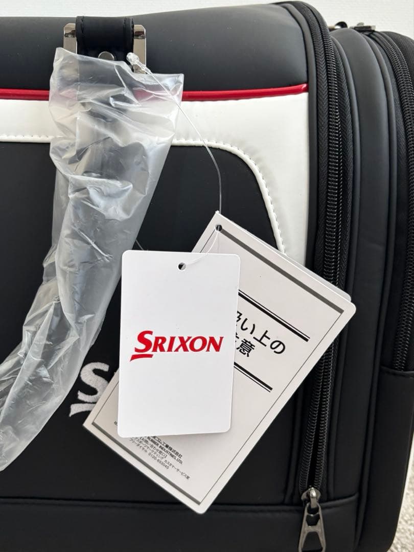 Srixon ゴルフバッグ 黒/白