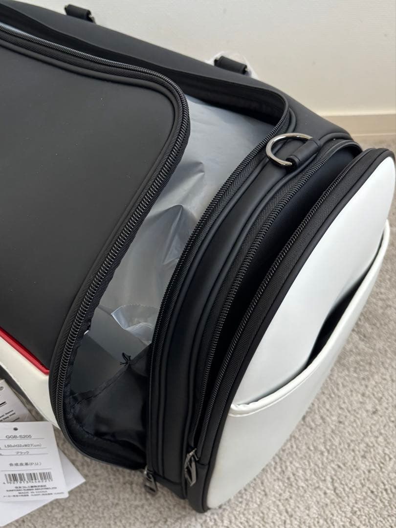 Srixon ゴルフバッグ 黒/白