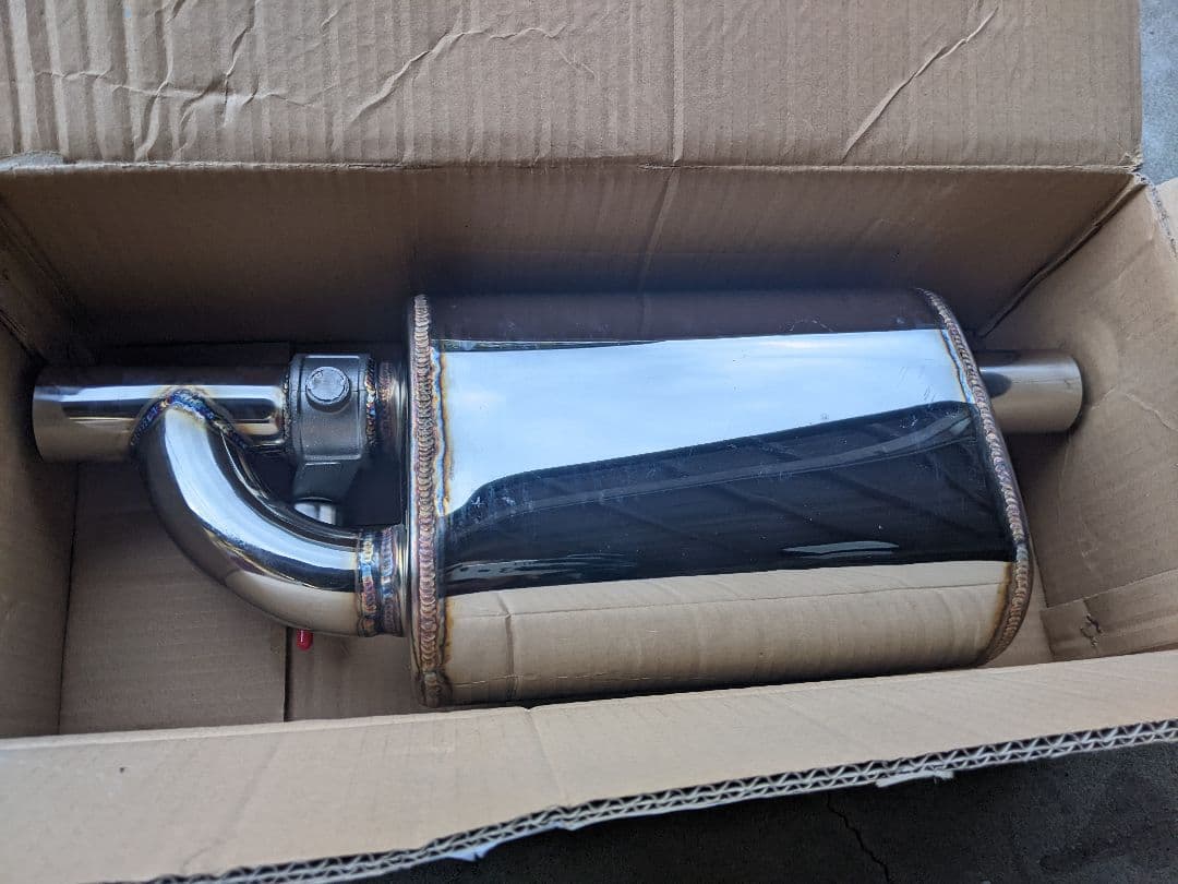 109 マフラー 音量調整 直管 ECV