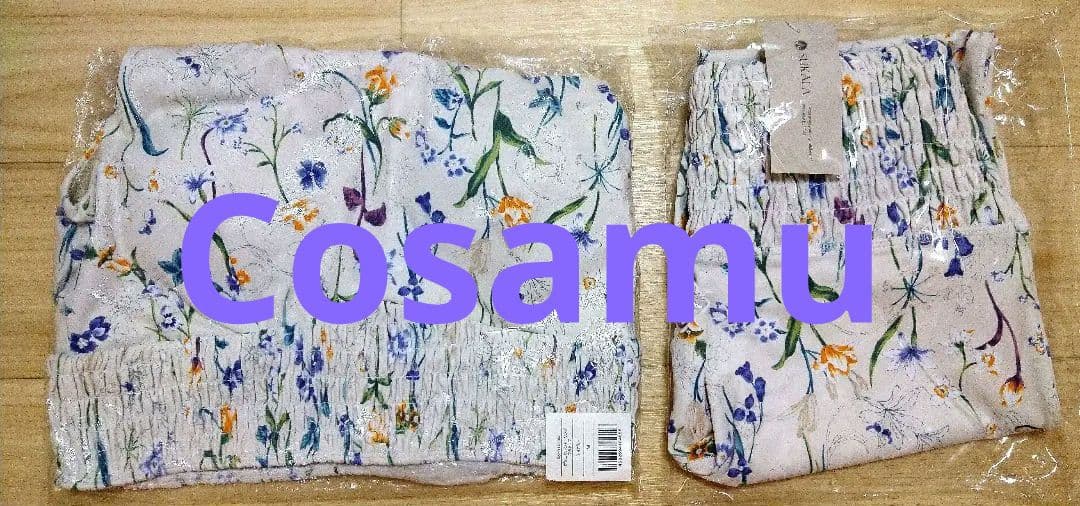 【新品】SUKALA スカーラ ボタニカル シャーリング ブラトップ　レギンス