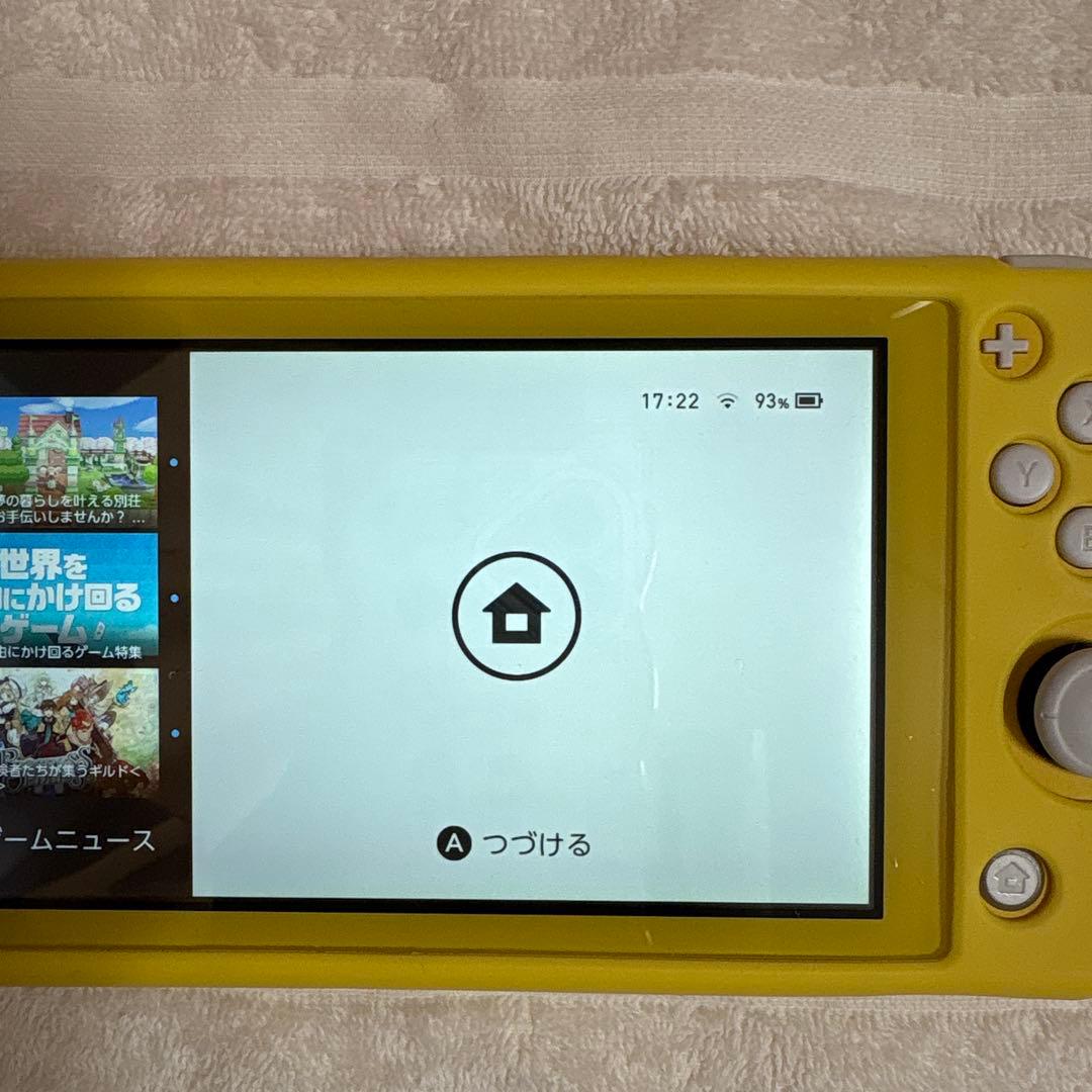 Nintendo Switch Lite イエロー本体&コントローラー