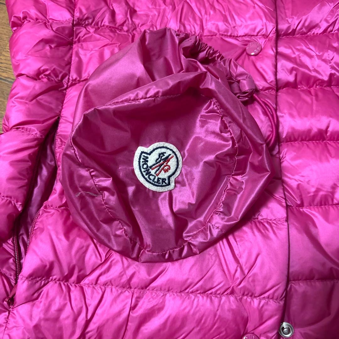 MONCLER ピンク ダウンベスト　美品