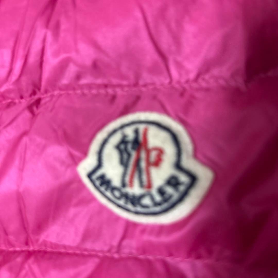 MONCLER ピンク ダウンベスト　美品