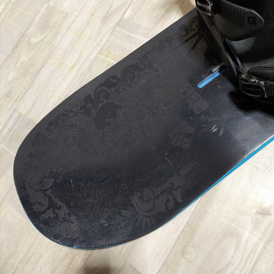BURTON スノーボード　板　PTREPOP CAMBER スノーボードセット