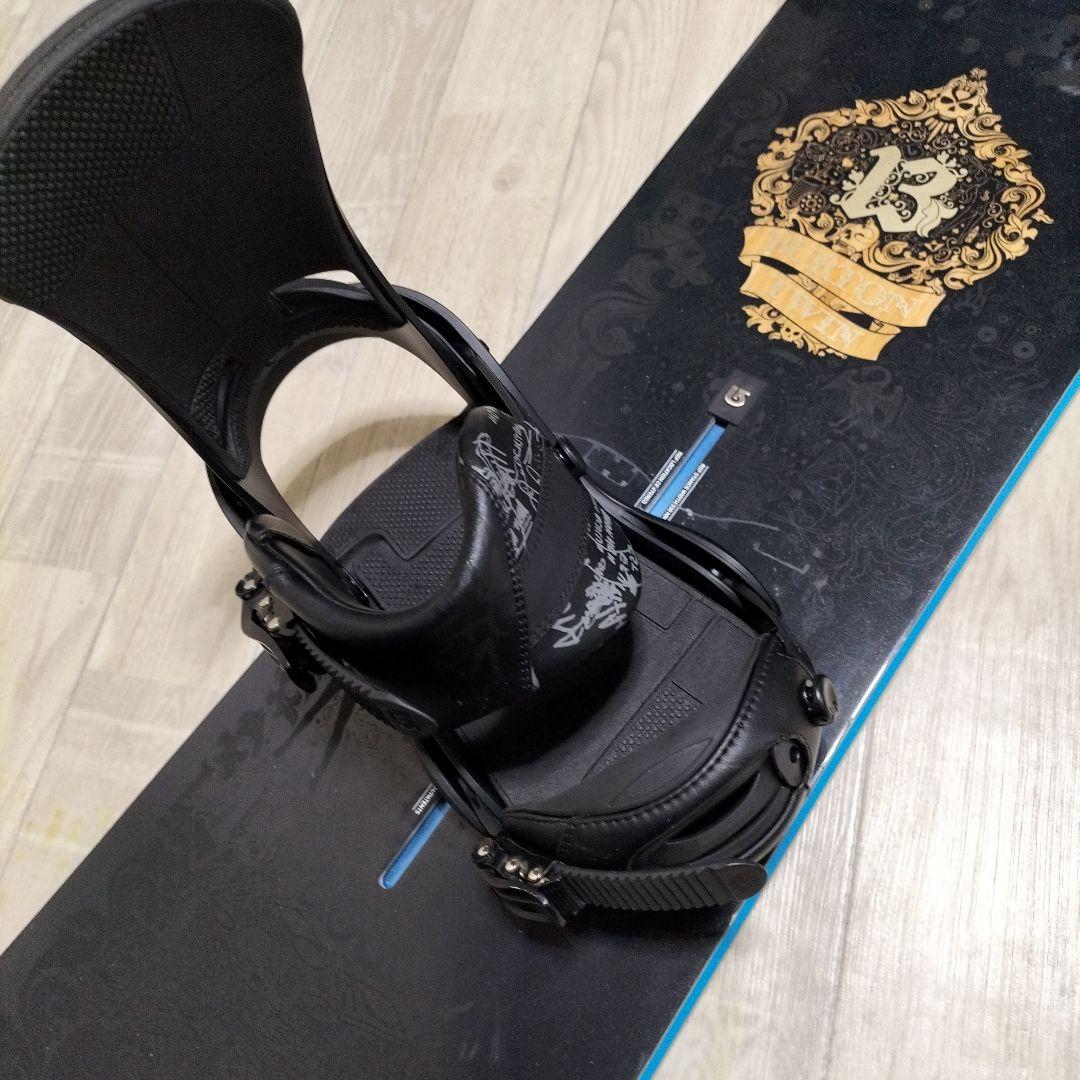 BURTON スノーボード　板　PTREPOP CAMBER スノーボードセット