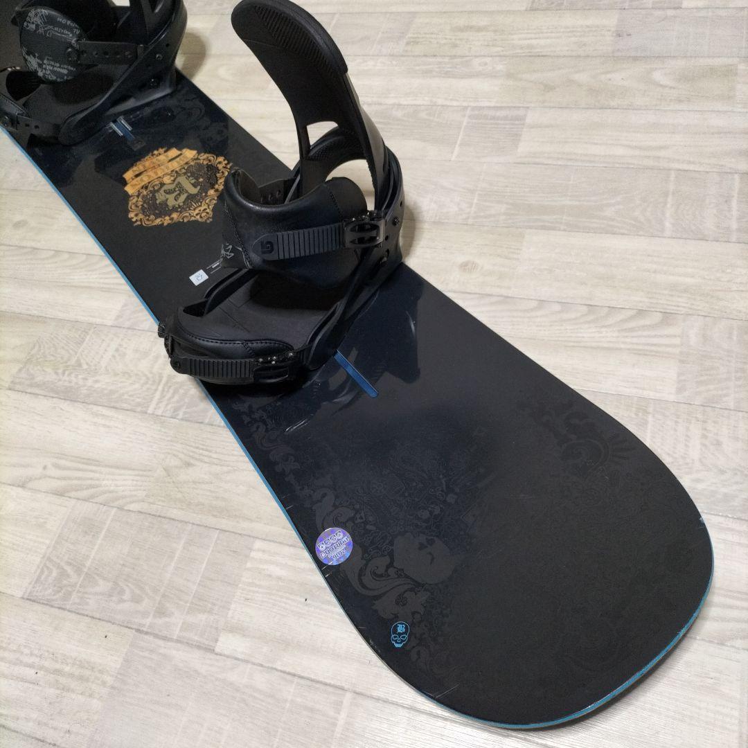 BURTON スノーボード　板　PTREPOP CAMBER スノーボードセット