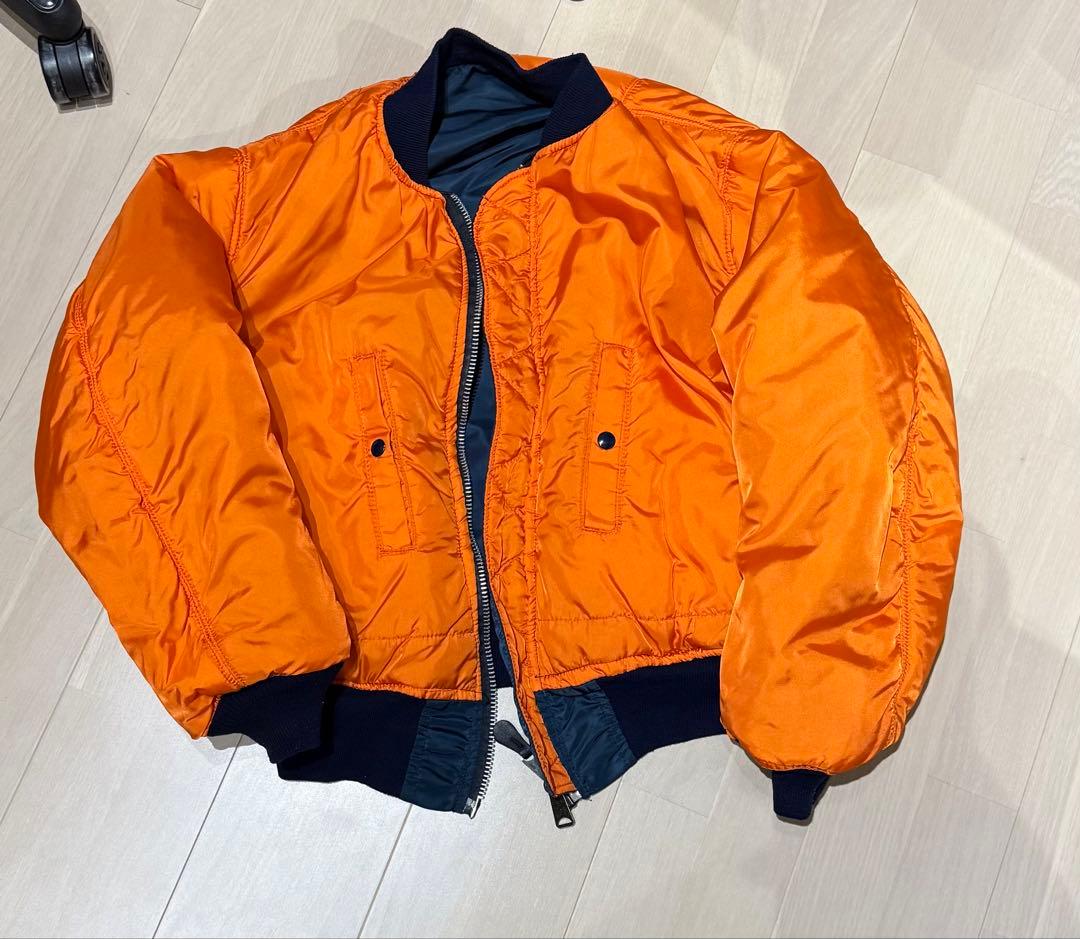 USA製 90s ALPHA MA1 フライトジャケット