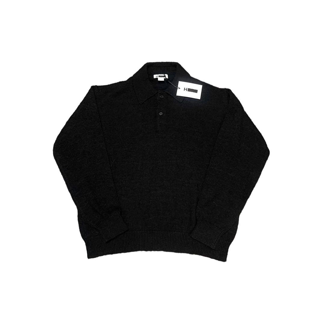 【新品】25ss h beauty&youth cotton polo knit