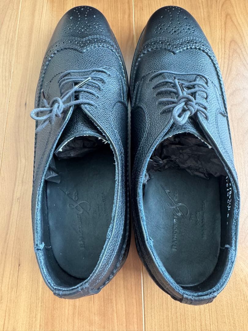 【未使用品】RANCOURT&Co. ランコート　ビジネスシューズ　US7.5
