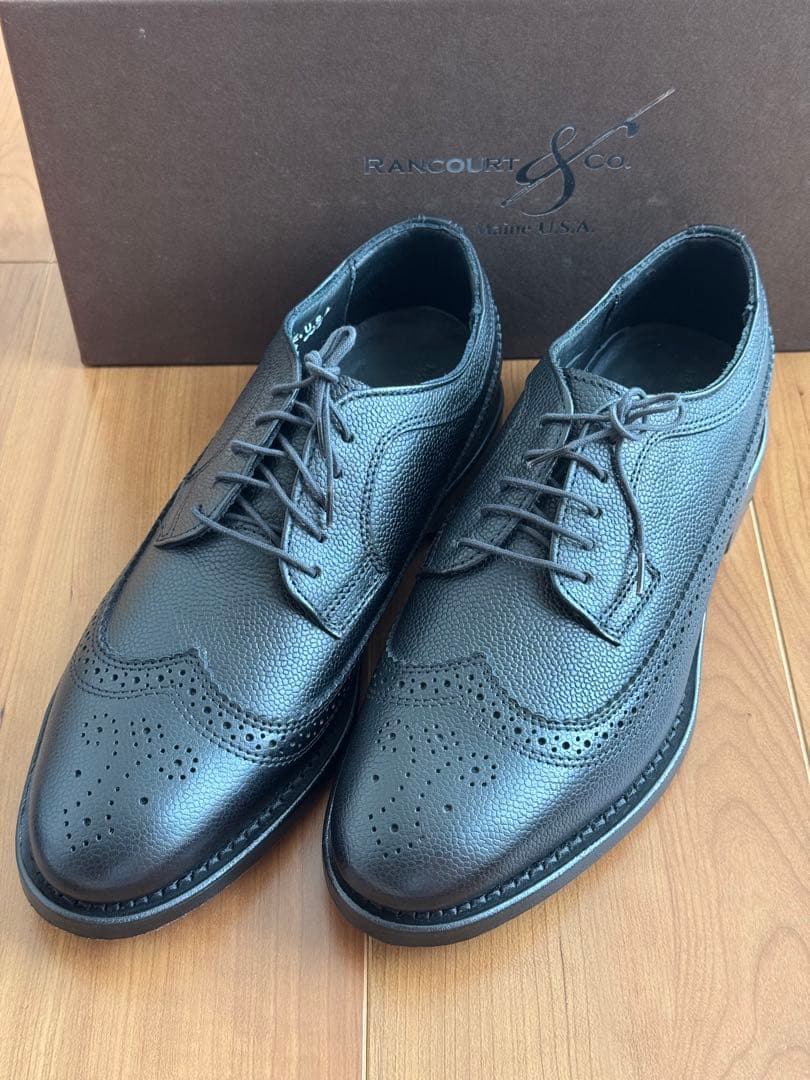【未使用品】RANCOURT&Co. ランコート　ビジネスシューズ　US7.5