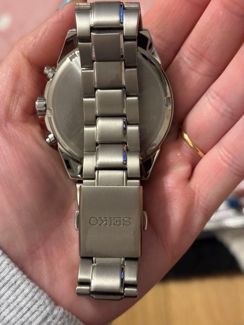 SEIKO クロノグラフ　100M防水