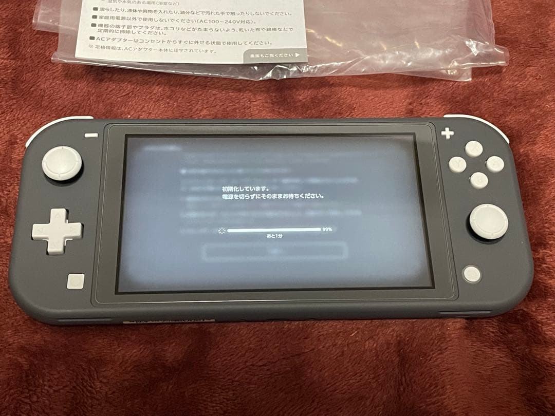 Nintendo Switch Lite グレー 本体　スイッチライト