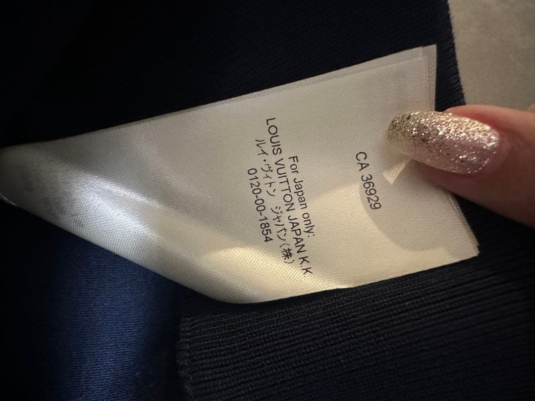 LOUIS VUITTON ネイビー トレーナー S