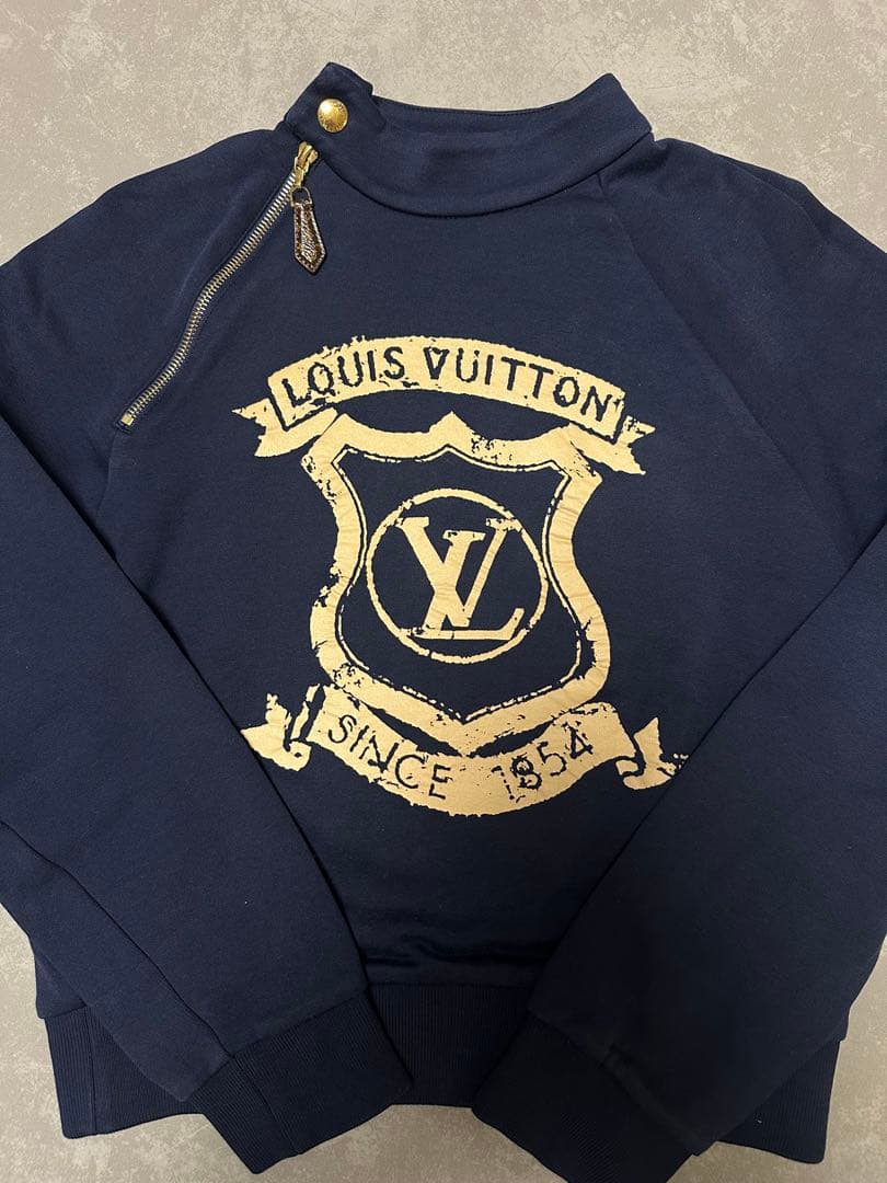 LOUIS VUITTON ネイビー トレーナー S
