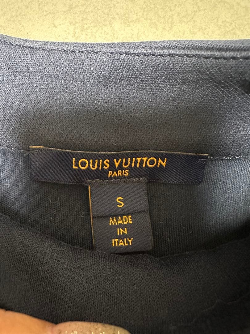 LOUIS VUITTON ネイビー トレーナー S