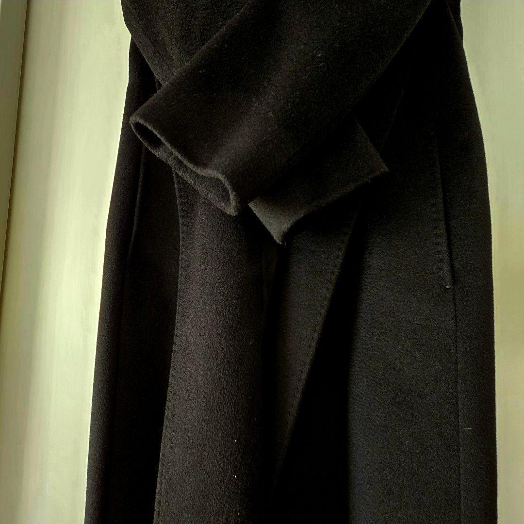 国内購入☆美品☆ Max Mara Studio ウールコート ロリアナ 黒40