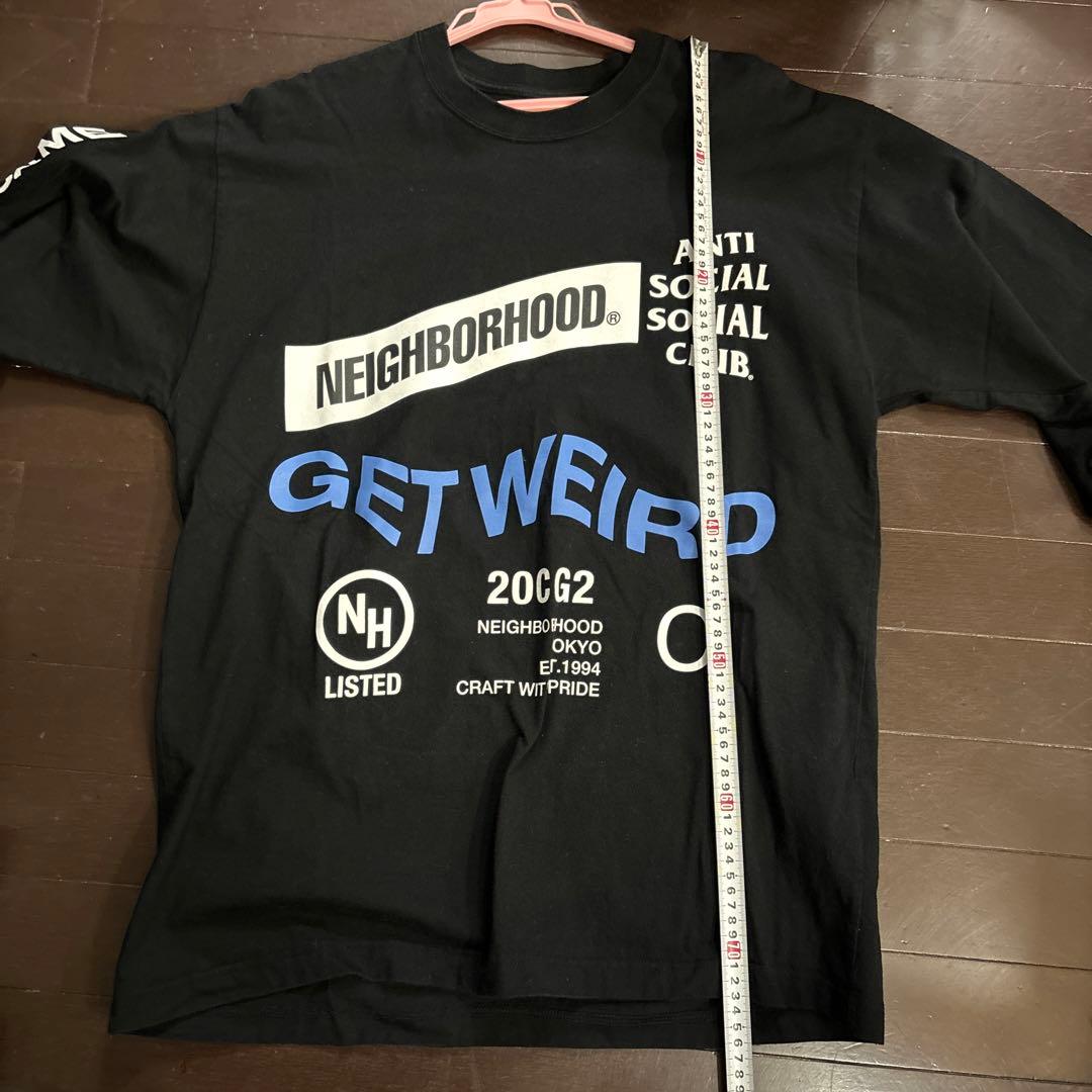 ネイバーフッド×アンチソーシャルソーシャルクラブ、“GET WEIRD”ロゴT