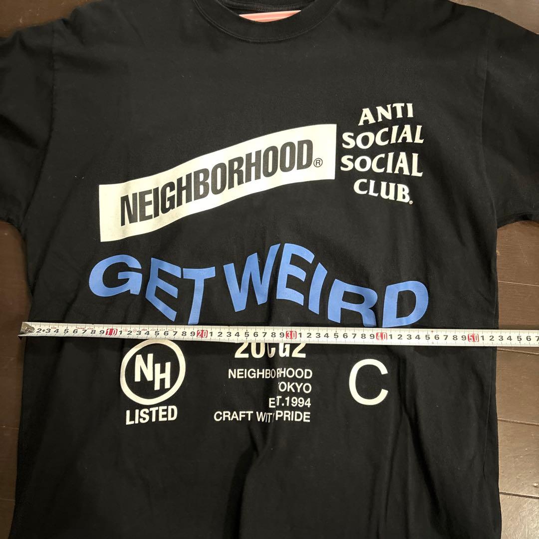ネイバーフッド×アンチソーシャルソーシャルクラブ、“GET WEIRD”ロゴT