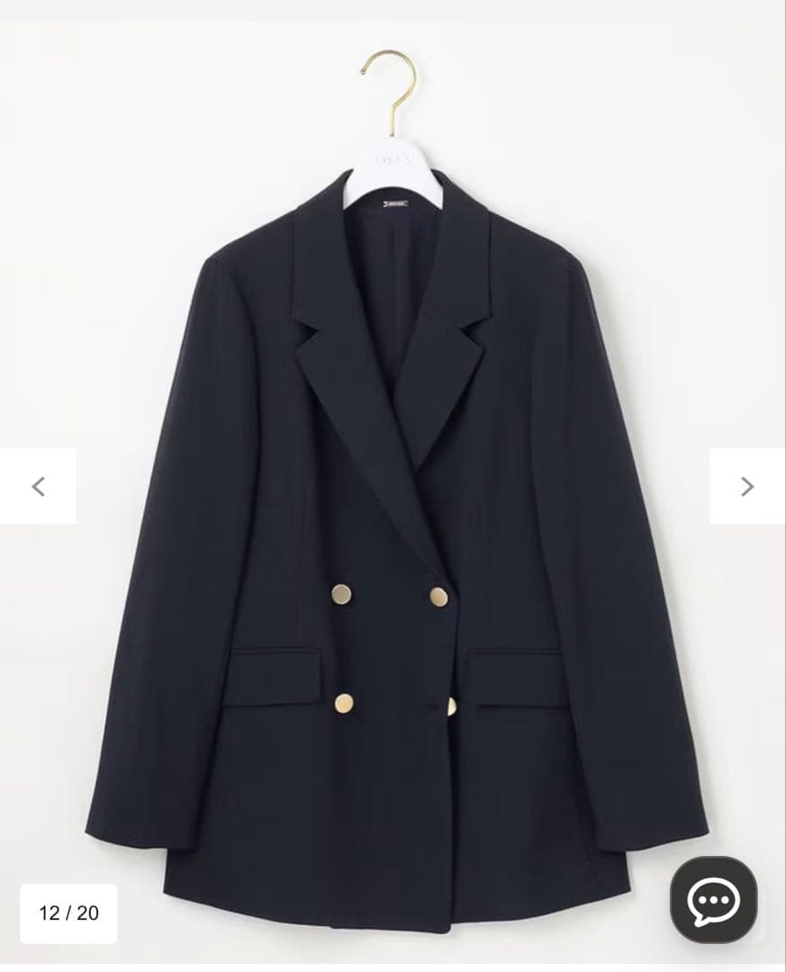 Anysis テーラードジャケット　ネイビー　M