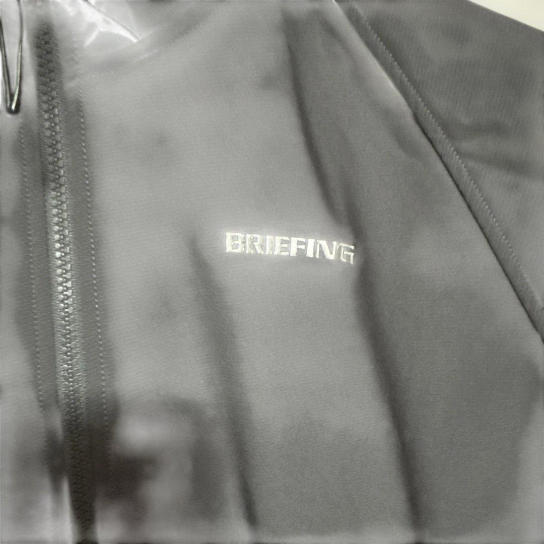 BRIEFING フルジッパー フード付きジャケット グレー