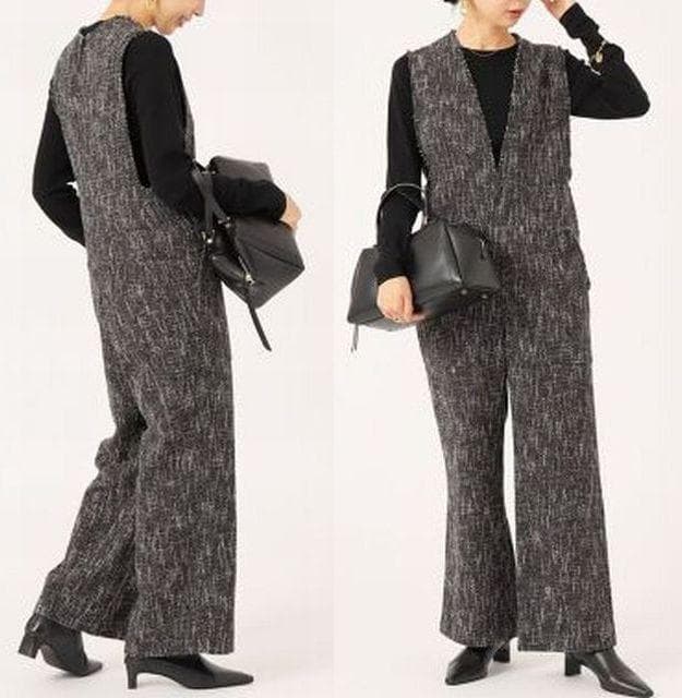 【定価33000円】　IENA　ツイードオールインワン