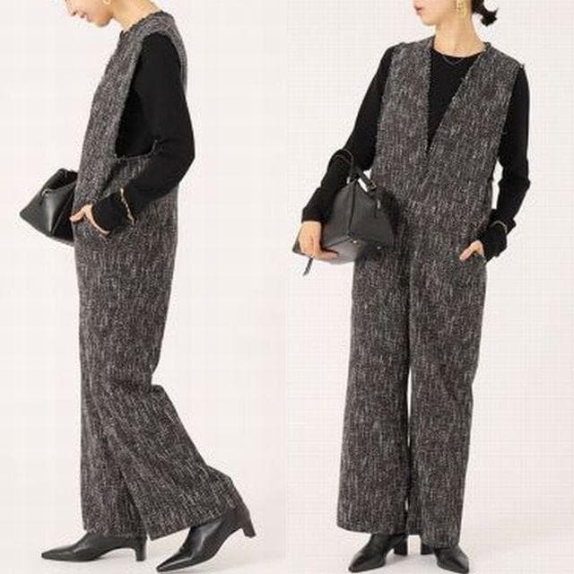 【定価33000円】　IENA　ツイードオールインワン