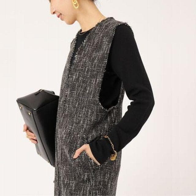 【定価33000円】　IENA　ツイードオールインワン