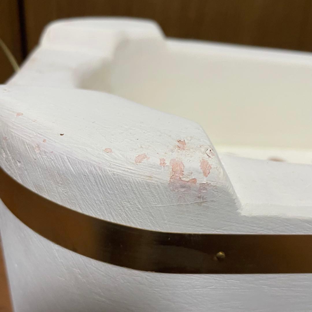 【未使用】丸和工業 能登天然岩 切り出しコンロ 小判七輪 珪藻土 真鍮巻