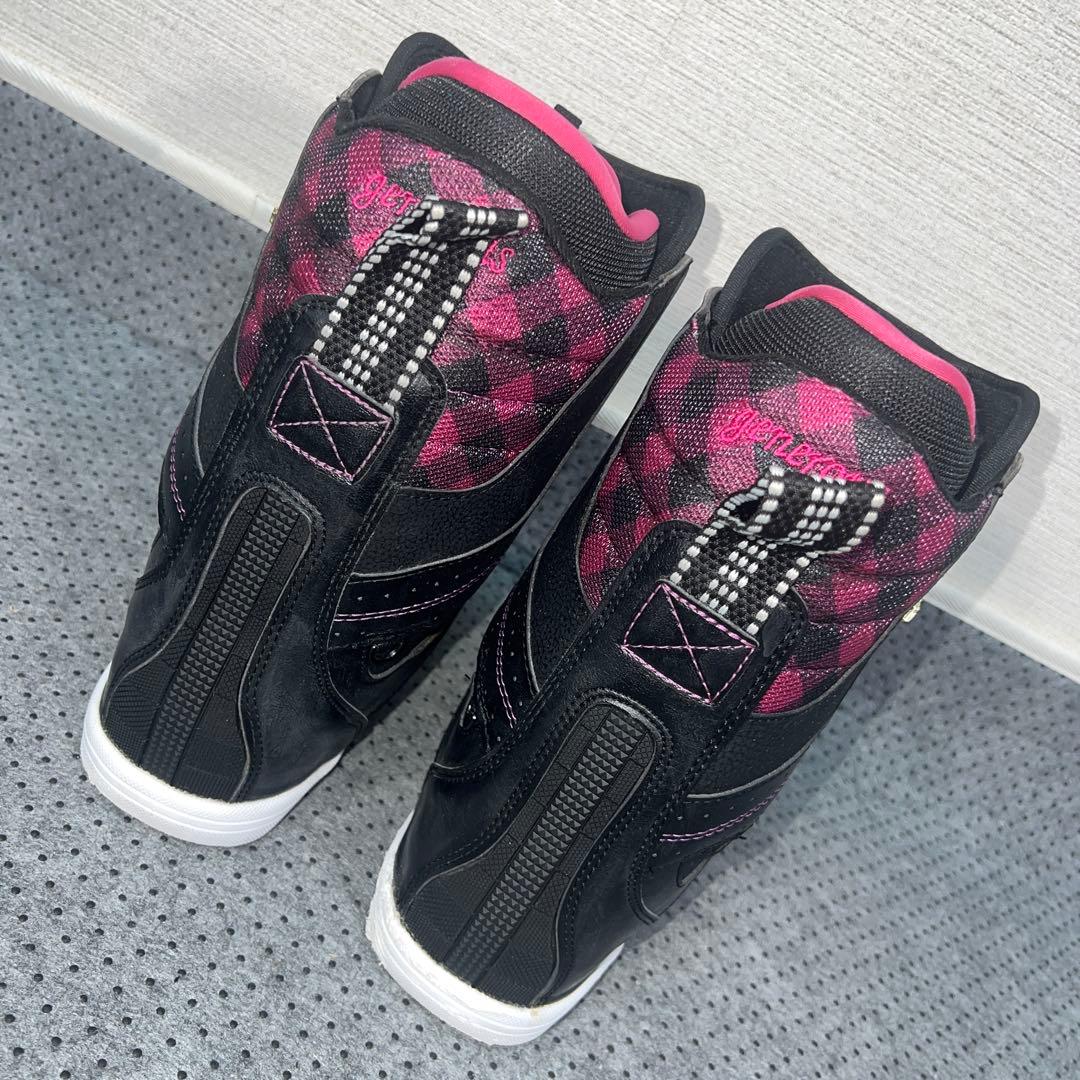 5回使用 24.5cm KISSMARK TGF ダイヤル スノーボードブーツ