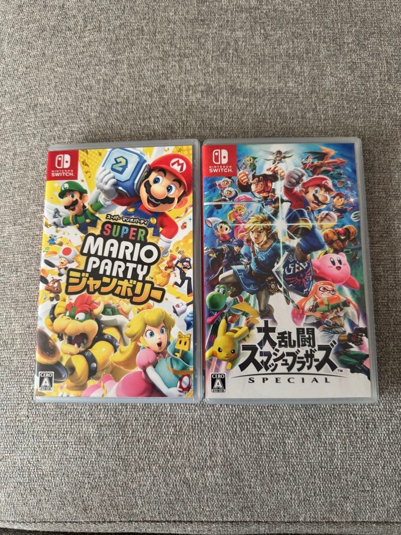 美品　スーパーマリオパーティ & 大乱闘スマッシュブラザーズ SPECIAL